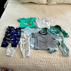 Nine month clothing lot